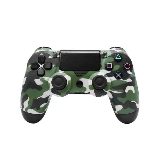 green camouflage Контроллер управления Bluetooth, контроллер PS4, управление e, ps4, mando, ps4, беспроводное управление, Лер comando, управление ps4, джойстик ps4, геймпад - Цвет: green camouflage