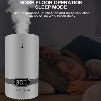 

Top Fill 4L Humidifier Essential Oil Aroma Diffuser Cool Mist Ultrasonic Air Humidifier With Intelligent Remote Control Hot sell