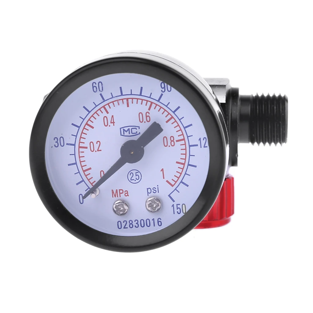 Spray Gun Air Regulator G1/4 inch Tail Pressure Gauge Air Filter Regulator Pneumatic Control Airbrush Tools