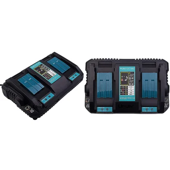 

DC18RD 14.4V/18V Li-Ion Battery Charger 4A 120W For Makita Power Tool Battery with Dual USB Port