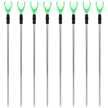 

8PCS Adjustable Metal Fishing Rod Holder Fixed Frame Fishing Rod Bracket Fishing Supplies