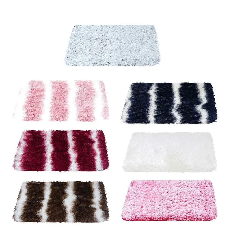 Длинные волосы нескользящий, для ванной коврик для ванной комнаты Carpe Tapis Salle de Bain коврик в ванной удобный коврик для ванной комнаты коврики