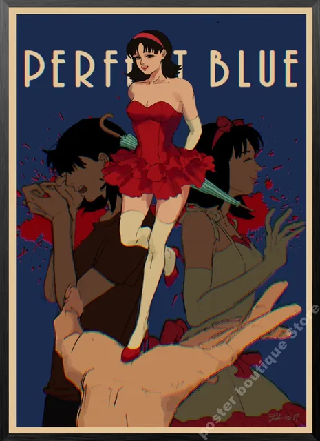 Posters and Prints Hot Perfect Blue Japanese Anime Classic Comic Movie Art  kraft paper Poster Painting Home Decor - Price history & Review, AliExpress Seller - The man2018 Store