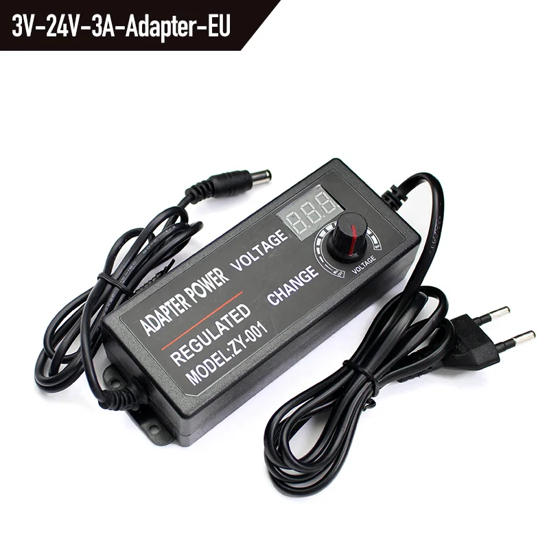 조정 가능한 전원 공급 장치 다양한 전원 어댑터 범용 AC 110V 220V 3V-12V 3V-24V 9V-24V 1-24V 24V-36V 1A 2A 3A 5A DC 소스