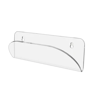 

Acrylic Skateboard Display Rack Easy Installation Works Skateboard Wall Hanger for Storing Your All Skateboards