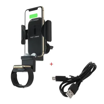 

3 IN 1 Fast Car Wireless Charger Charging Station For iPhone Apple Watch AirPods Earphone with Holder Bracket