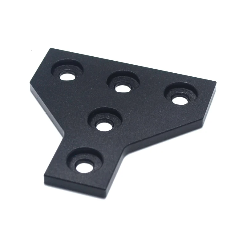 GIULY T Shape 5 Hole Joining Plate for 3D Printer V- slot 2020 Aluminum Profile