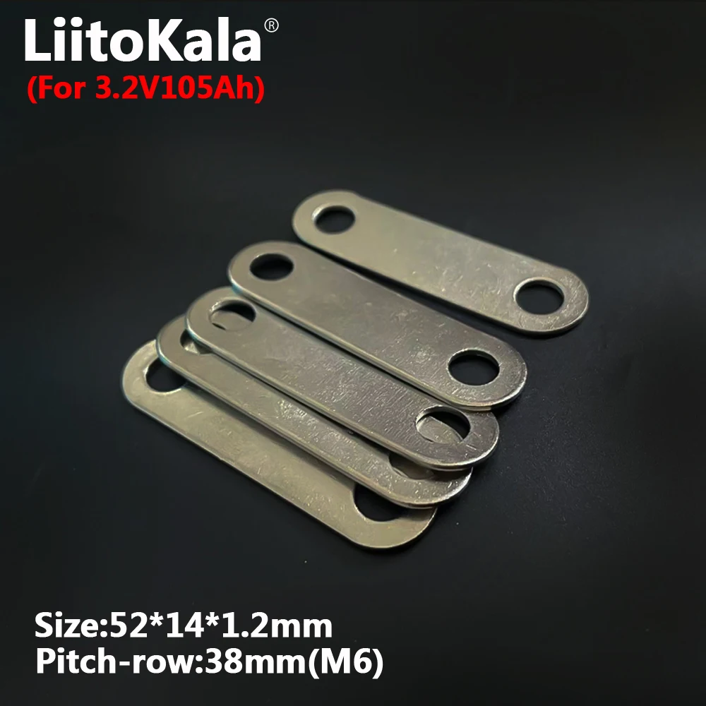 Copper BusBars Connector for LiitoKala 3.2V 105Ah lifepo4 Battery Assemble for 36V E-Bike and Uninterrupted Power Supply 12V