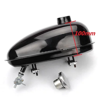 

3L Motorcycle gas tank Petrol With Cap Switch Metal Accessory Practical