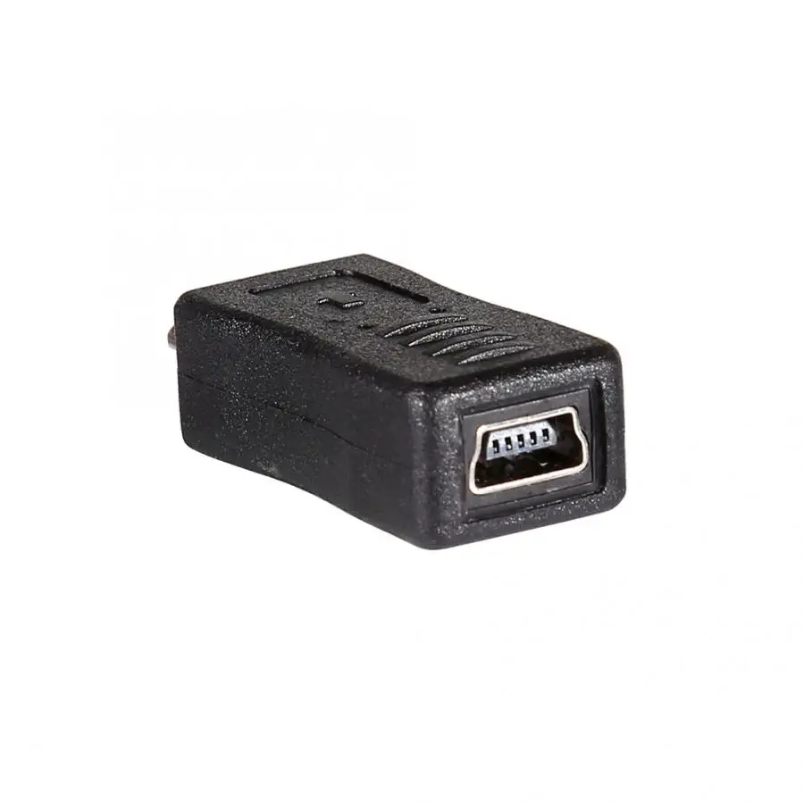 Универсальный адаптер для телефона Micro USB мужчина к Mini USB Женский хост-адаптер соединитель конвертер адаптер Черный usb адаптер