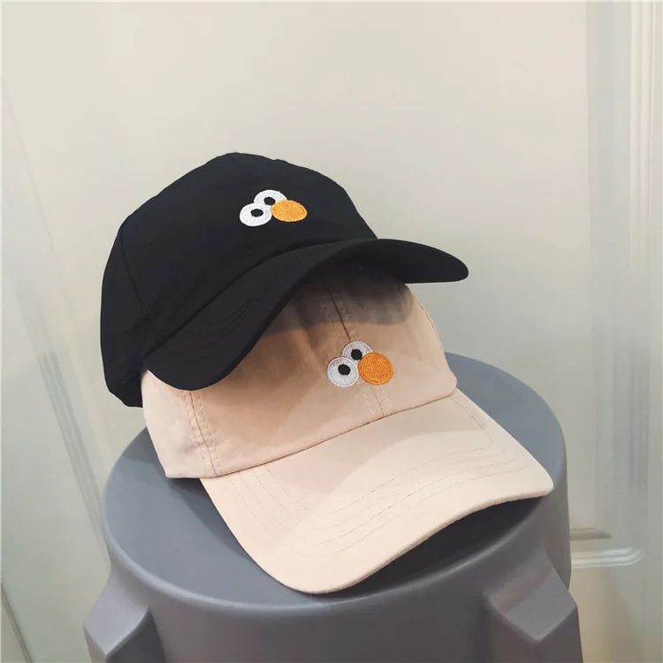 

INS-Style Cute Cartoon Baseball Cap Children Summer Korean-style Casual Versatile Eyes Brim Hat Students Topee