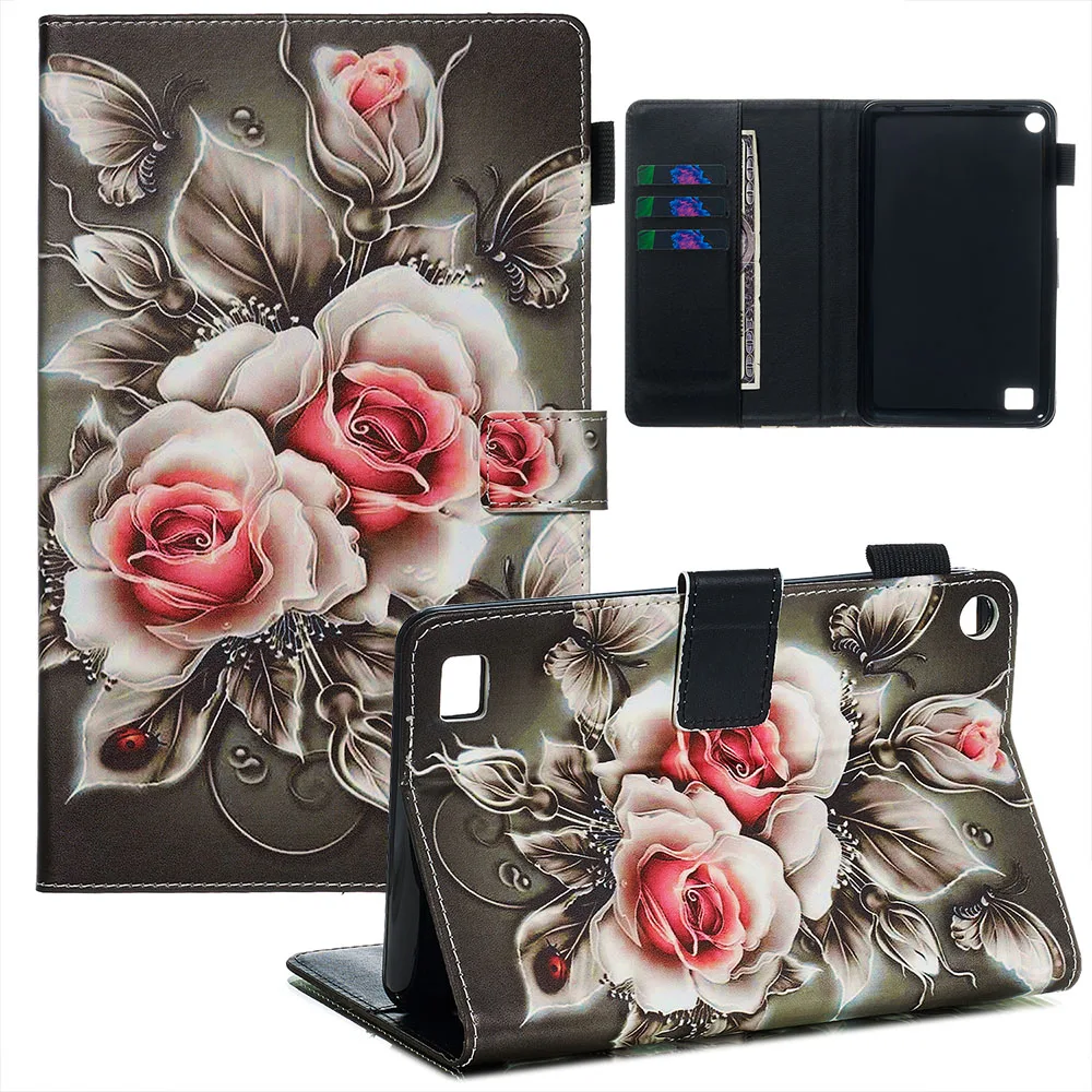 

Magnetic Smart Cover For Amazon All-New Fire 7 9th Gen 2019 Release Tablet Stand Case For Amazon Fire 7 2015 2017 Release Case