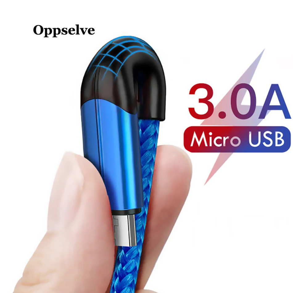 Micro USB кабель 3A Быстрая зарядка Microusb зарядный кабель для samsung J4 J5 J6 J7 Xiaomi Redmi Note 5 4 huawei Android телефонный кабель