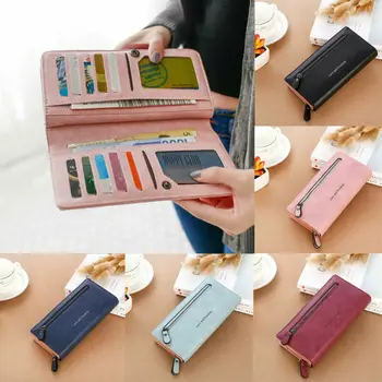 

Fashion Women Ladies Clutch Leather Wallet Long Card Holder Phone Bag Case Purse Handbag