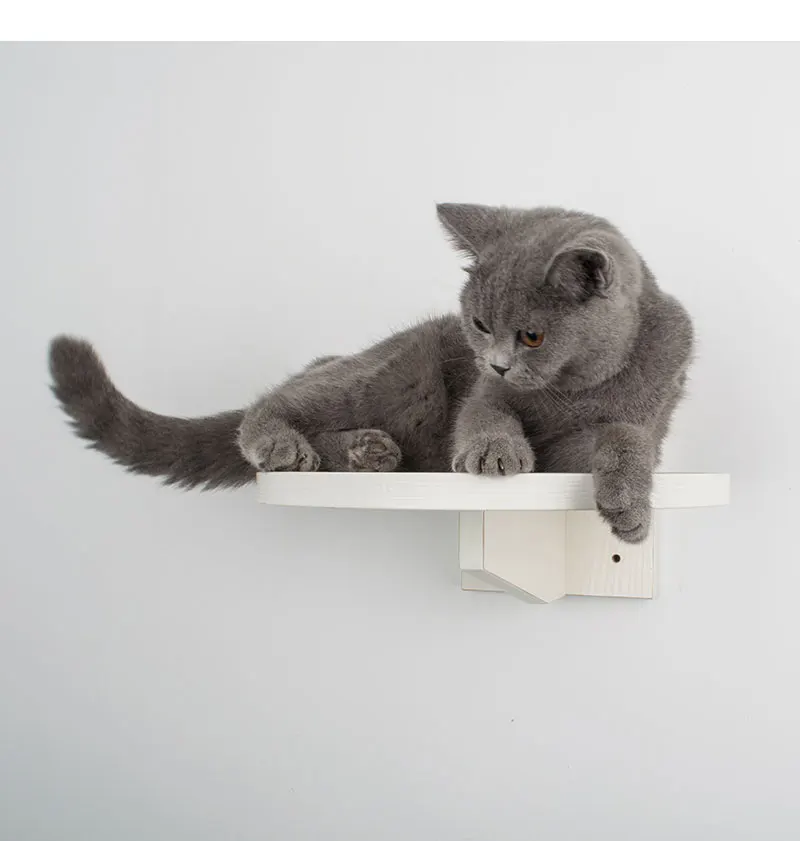 Настенный Кот дерево трамплин Отдых Платформа кошачий наполнитель скалолазание рама мебель для домашних животных настенные игрушки
