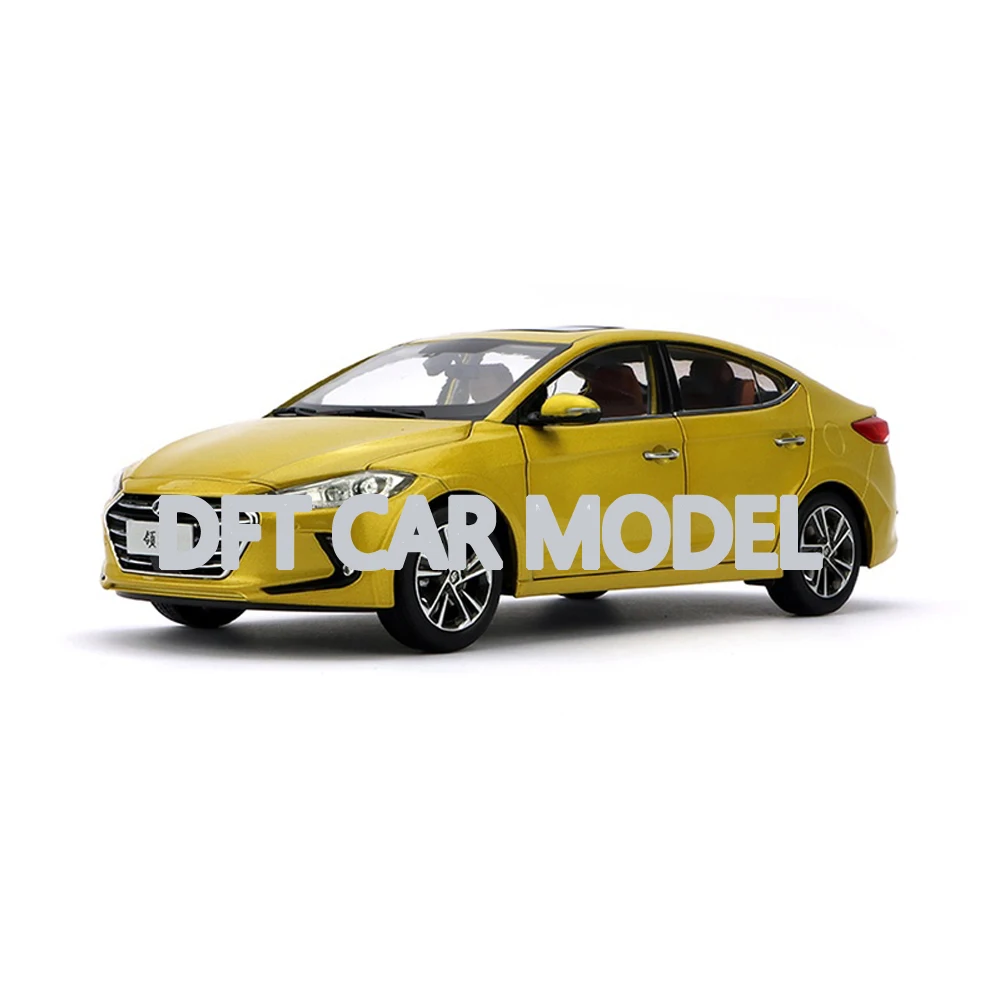 Масштаб 1:18 игрушка из сплава Elantra 2016 модель детских игрушечных автомобилей