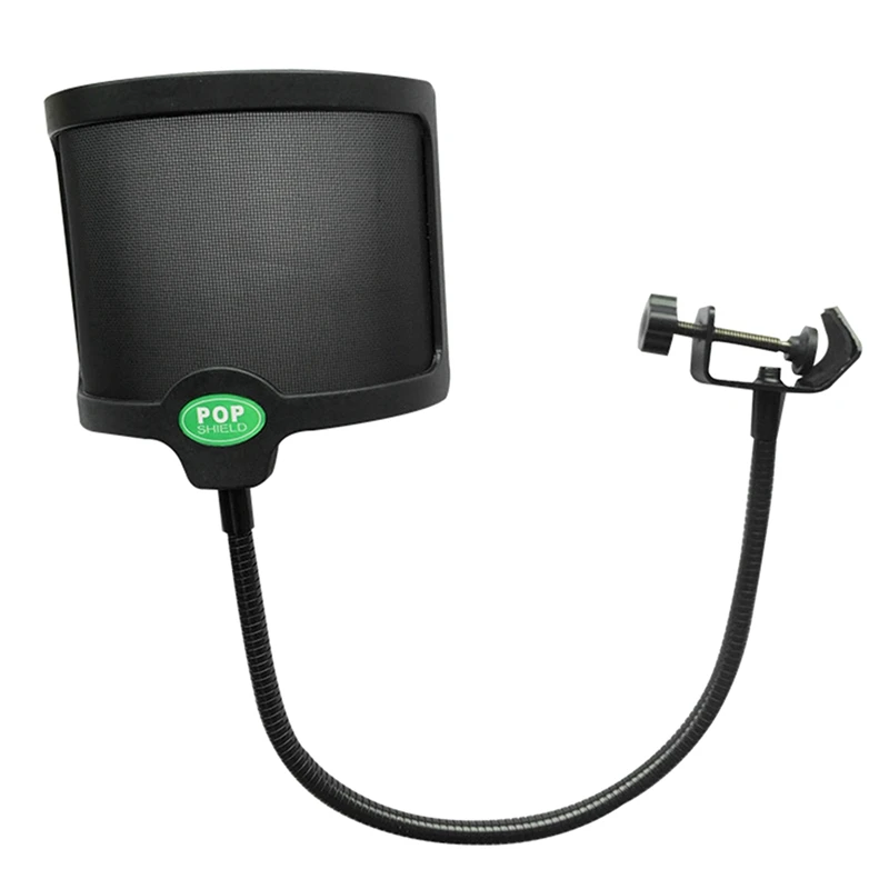 

Microphone Prevention Net Double-Layer Studio Microphone -Up Filter Windshield Cover U-Shaped Blowout Prevention Net