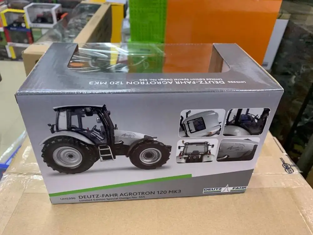Универсальный хобби 1/32 Deutz-Fahr Agrotron 120 MK3 трактор литья под давлением модель UH5396