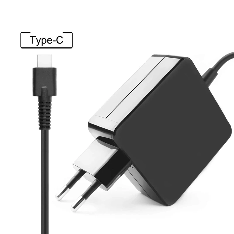  65W USB-C Charger Power Adapter Wall Adapter Type C-PD Charger For Macbook Macbook Pro Samsung Mate