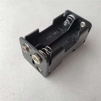 

12pcs 6V AA battery holder double layer connector 4 bit AA battery back strap 9V battery box buckle