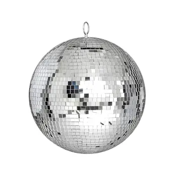 

Big glass mirror Disco ball DJ KTV bars party stage light durable lighting Disco ball Reflective light glass mirror with disco b