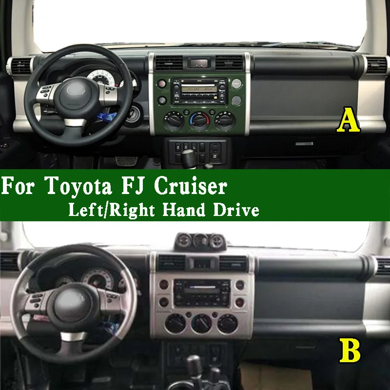 

For Toyota FJ Cruiser GSJ10 GSJ15 V6 Dashmat Dashboard Cover Instrument Panel Sunscreen Pad Dash Mat Anti-Dirt Proof Ornaments