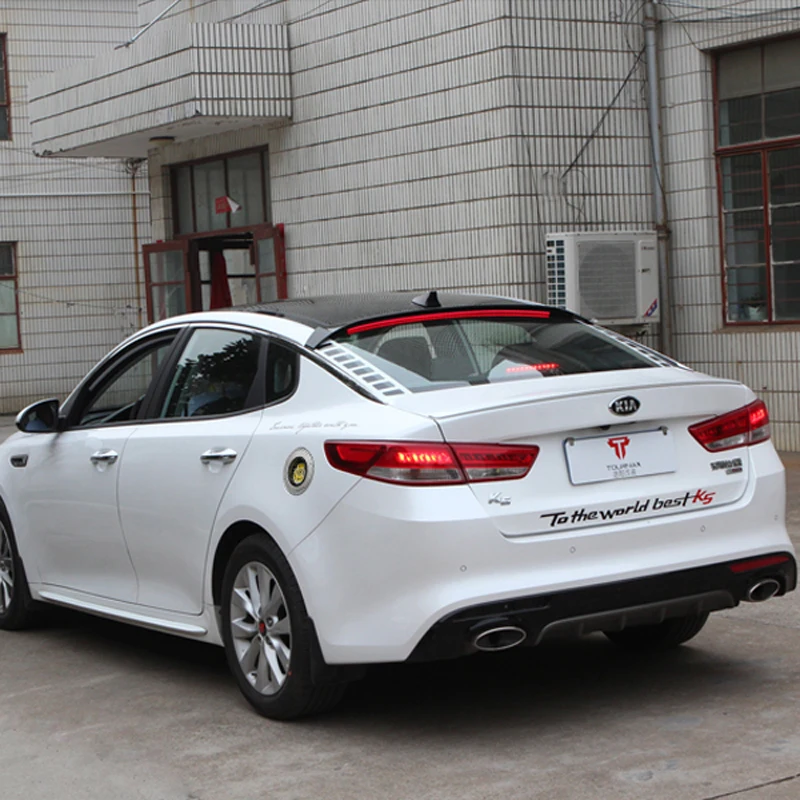 Для Kia K5 Optima украшение автомобиля 2016 2017 2018 ABS пластик краска цвет задний багажник