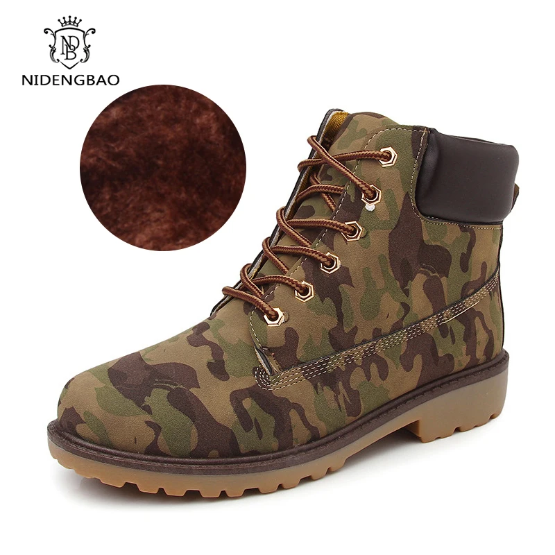 

Brand Unisex Ankle Boots Men Casual Shoes Sneakers Waterproof Snow Boots For Male Adult Winter Warm Short Plush Footwear 36-46