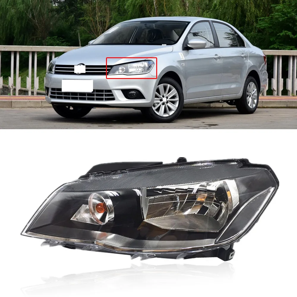 CAPQX для Volkswagen Jetta 2013- ПЕРЕДНИЙ БАМПЕР фара головной светильник