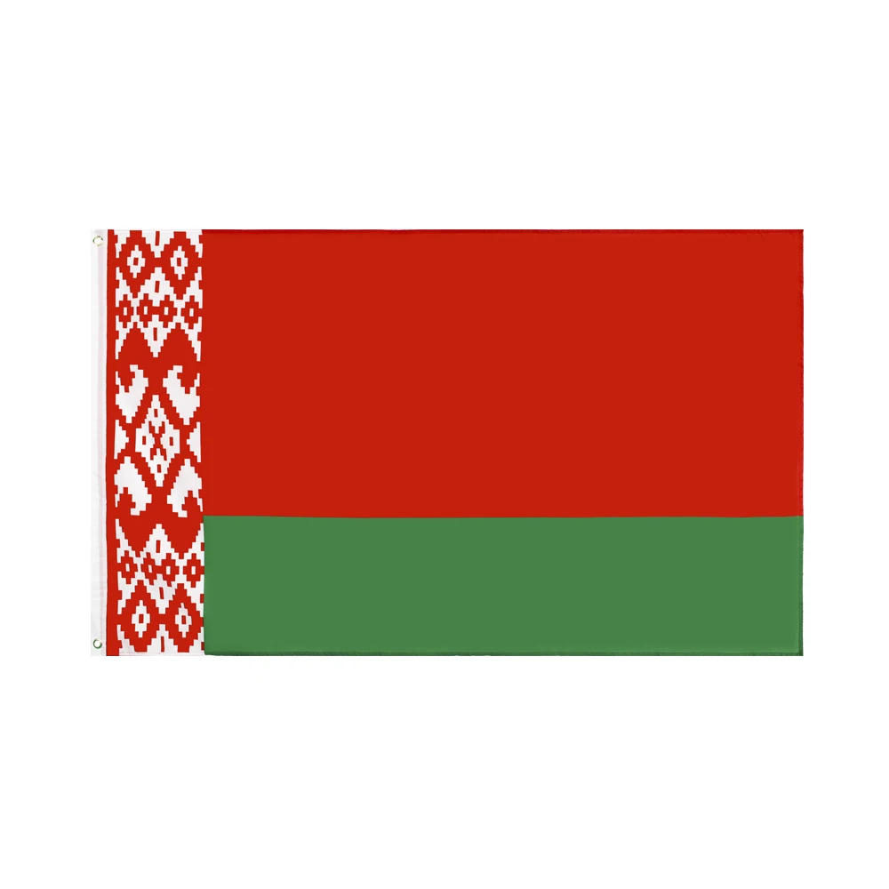 Белый флаг из Беларуси 60x9 0 см/90x150 см 2x3 фута/3x5 футов Белорусский национальный