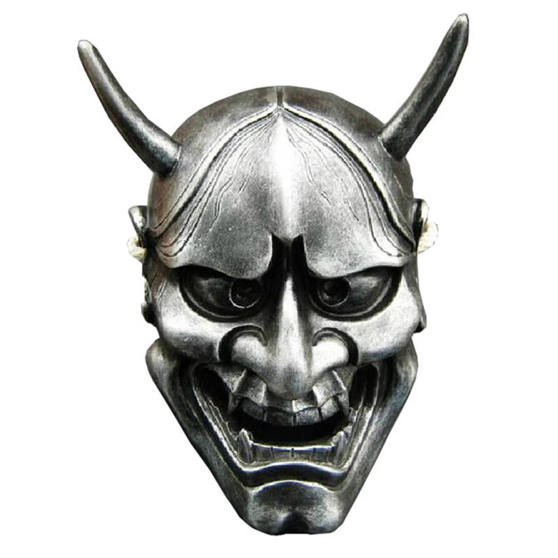 Японская Маска для вечеринки Prajna Хэллоуин косплей Hannya Noh Kabuki Devil Demon Oni Samurai|Маски