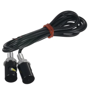 

Hot sale 2Pcs Motorcycle LED License Plate Light Bulb Motocross SMD LED 12V Front Lamp DRL Running Light Turn Signal