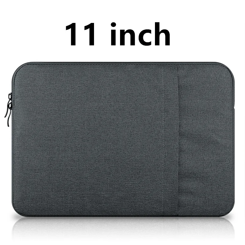 Портативные сумки для планшета для Apple Ipad 12,9 9,7 10,5 дюймов Macbook Air Pro защитный чехол Аксессуары - Цвет: 11 inch dark grey