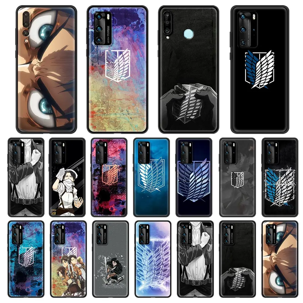 Чехол для телефона Huawei P30 P40 P20 Lite 30 Pro P Smart 2019 Z S 2020 2021 силиконовый чехол с титановым