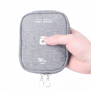 

Travel Portable Emergency First Aid Kit Medicine Package Debris Finishing Storage Bag For Outdoor Home Car 2