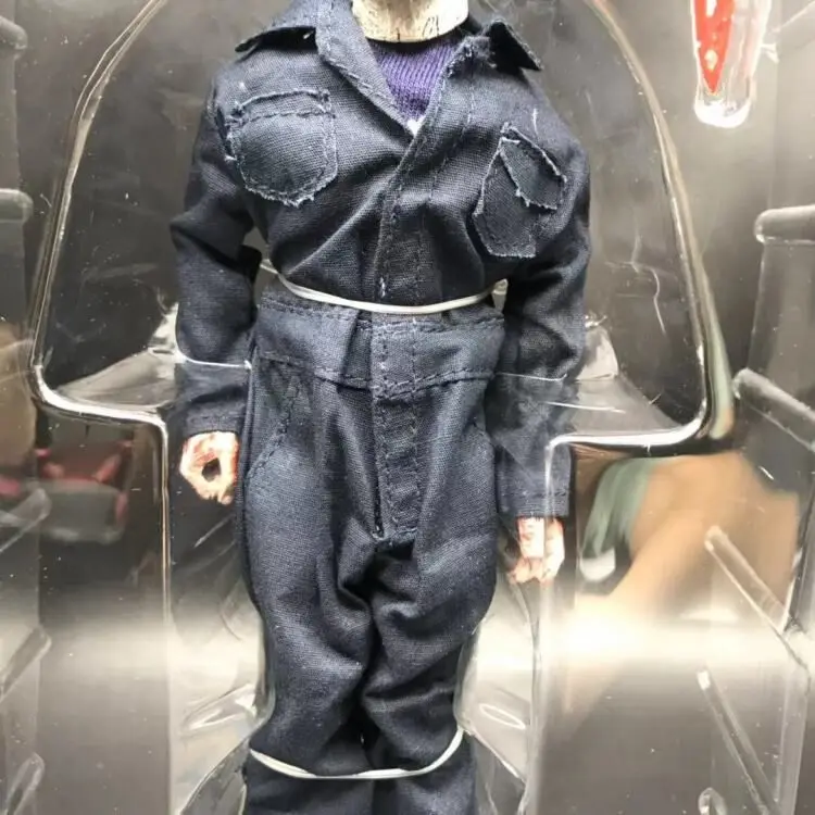 18CM Original NECA New Halloween Ultimate Real clothes Michael Myers Action Figure PVC Joint movable collection toy gift