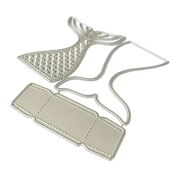 

Fishtail Metal Cutting Dies Stencil Scrapbooking DIY Album Stamp Paper Card Embossing Decor
