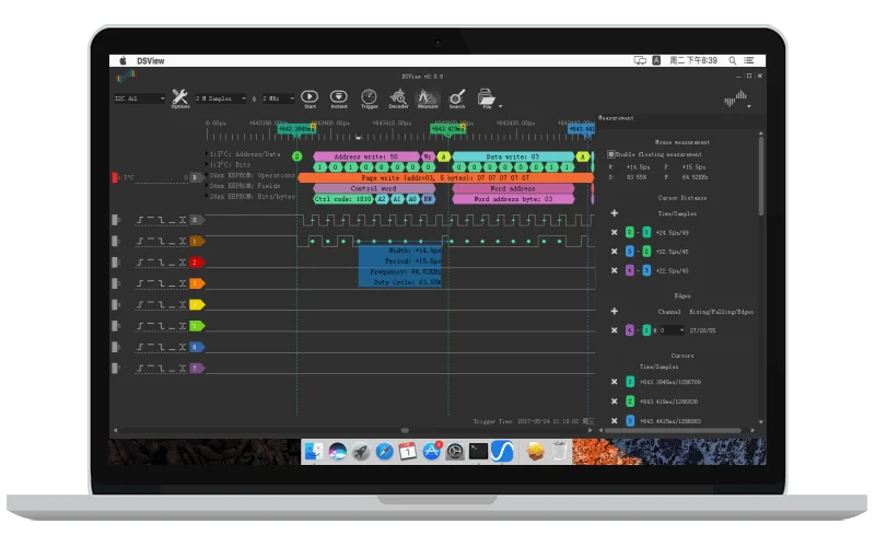 New DSLogic U2basic DSlogic Plus Logic Analyzer 16 Channels 400M Sampling USB-based Debugging Logic Analyzer 5