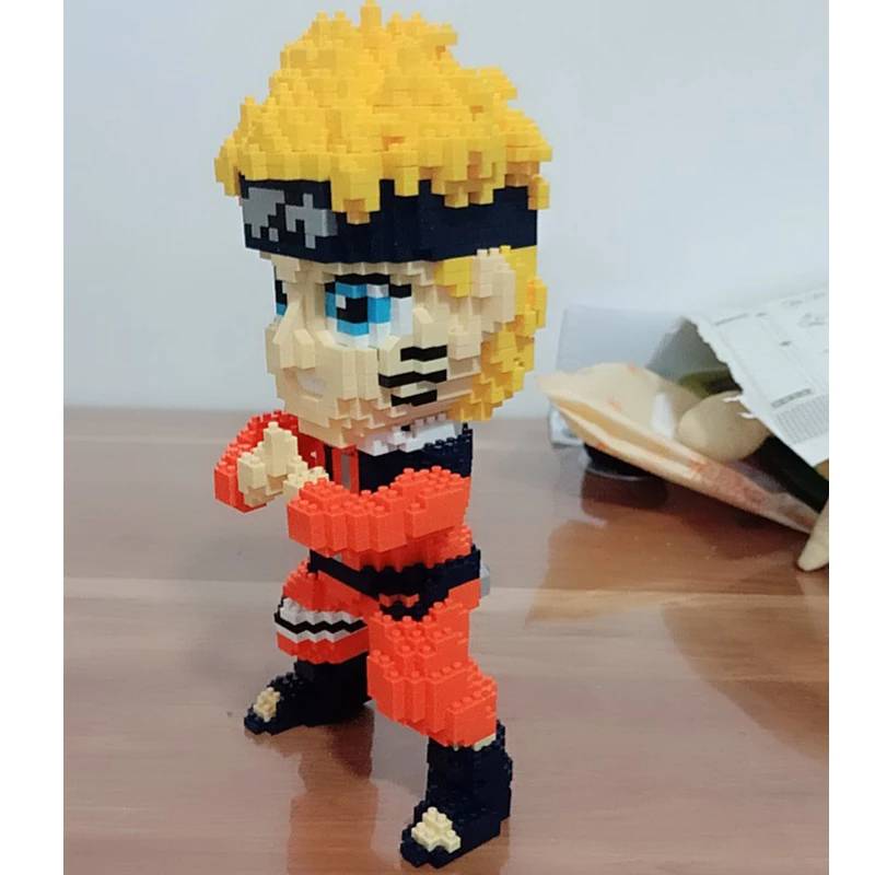 Balody 16093 Аниме Наруто Hokage Uzumaki Ninja DIY 3D модель Алмазная мини-конструктор маленькие блоки кирпичи игрушки для детей без коробки