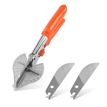 

Angle Miter Shears Blade Multi-purpose Alloy Miter Cutter PVC PE PPR Plastic Pipe Trim Scissors Hand Tools