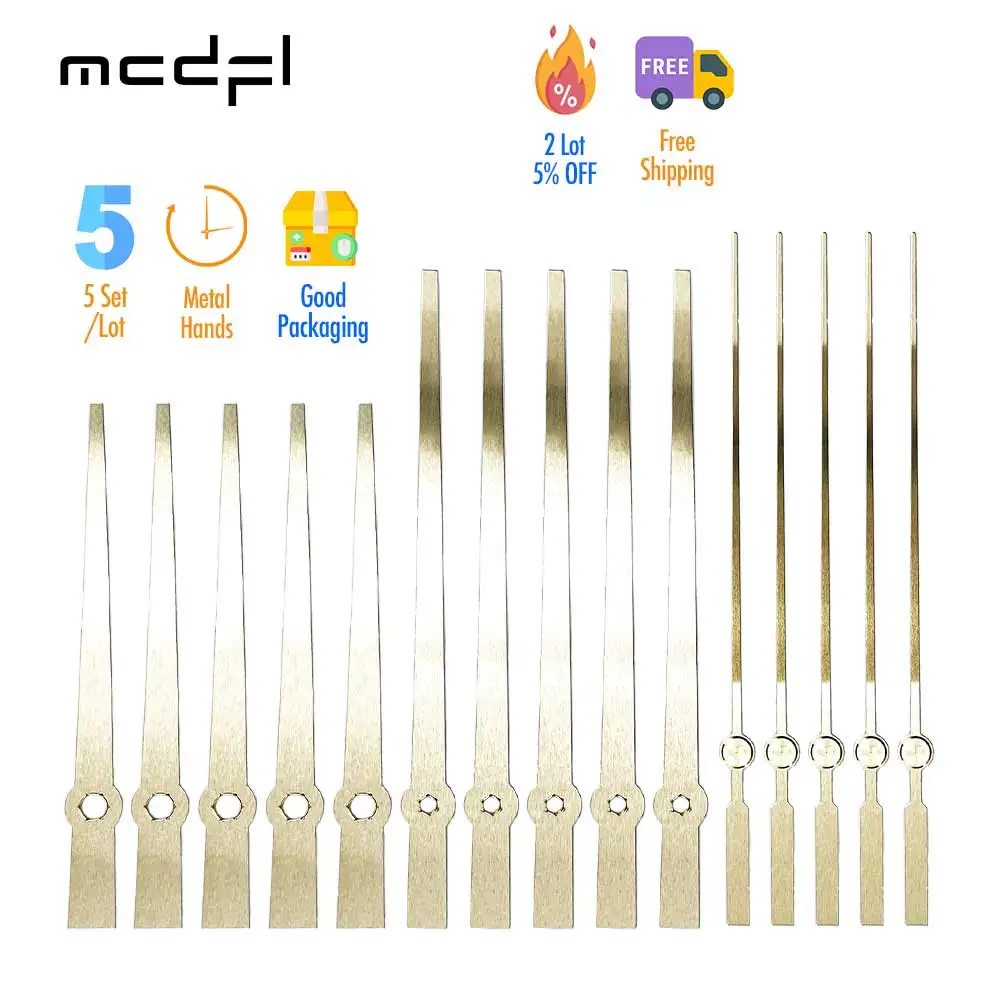 MCDFL Altın Saat Eller Makineleri Duvar Saati DIY Mekanizması Kiti Ekleme Saatleri Kuvars Hareketi Ofis Masası Masa Clockwork Geek