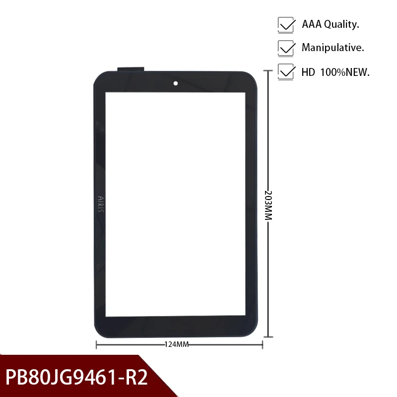 Черный 8 дюймов для Prestigio MultiPad PMP880TD планшетный ПК емкостный сенсорный экран