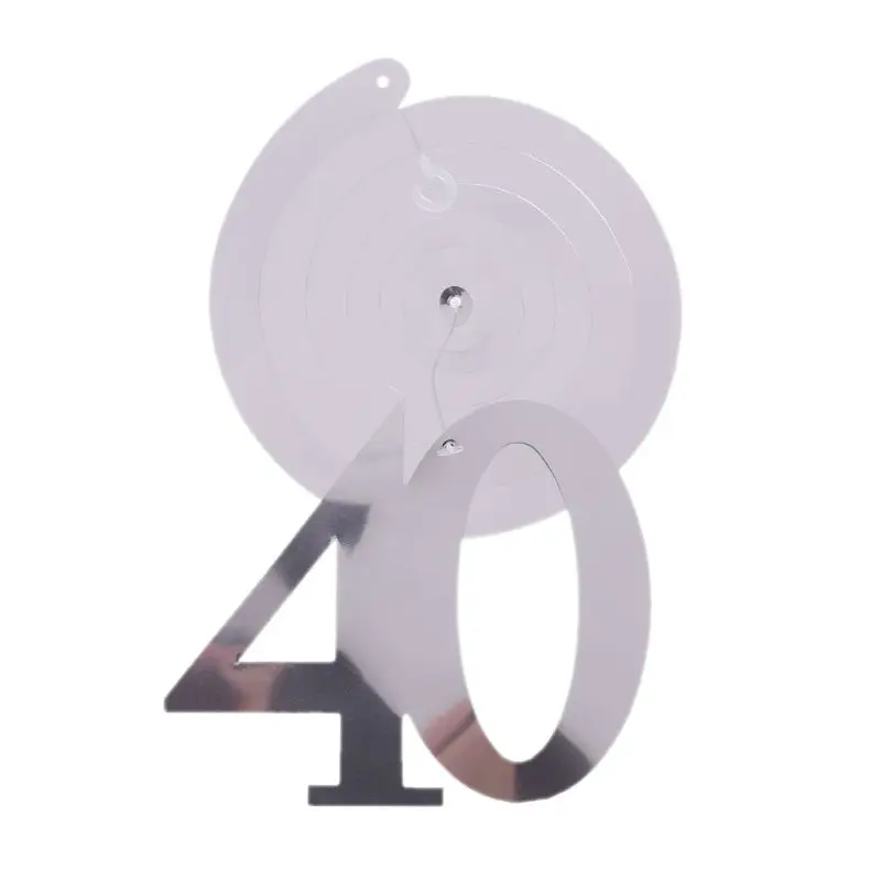 12 шт./компл. 30th 40th 50th 60th день рождения подвесные Спиральные Завитки украшения праздника вечерние поставки 72XF