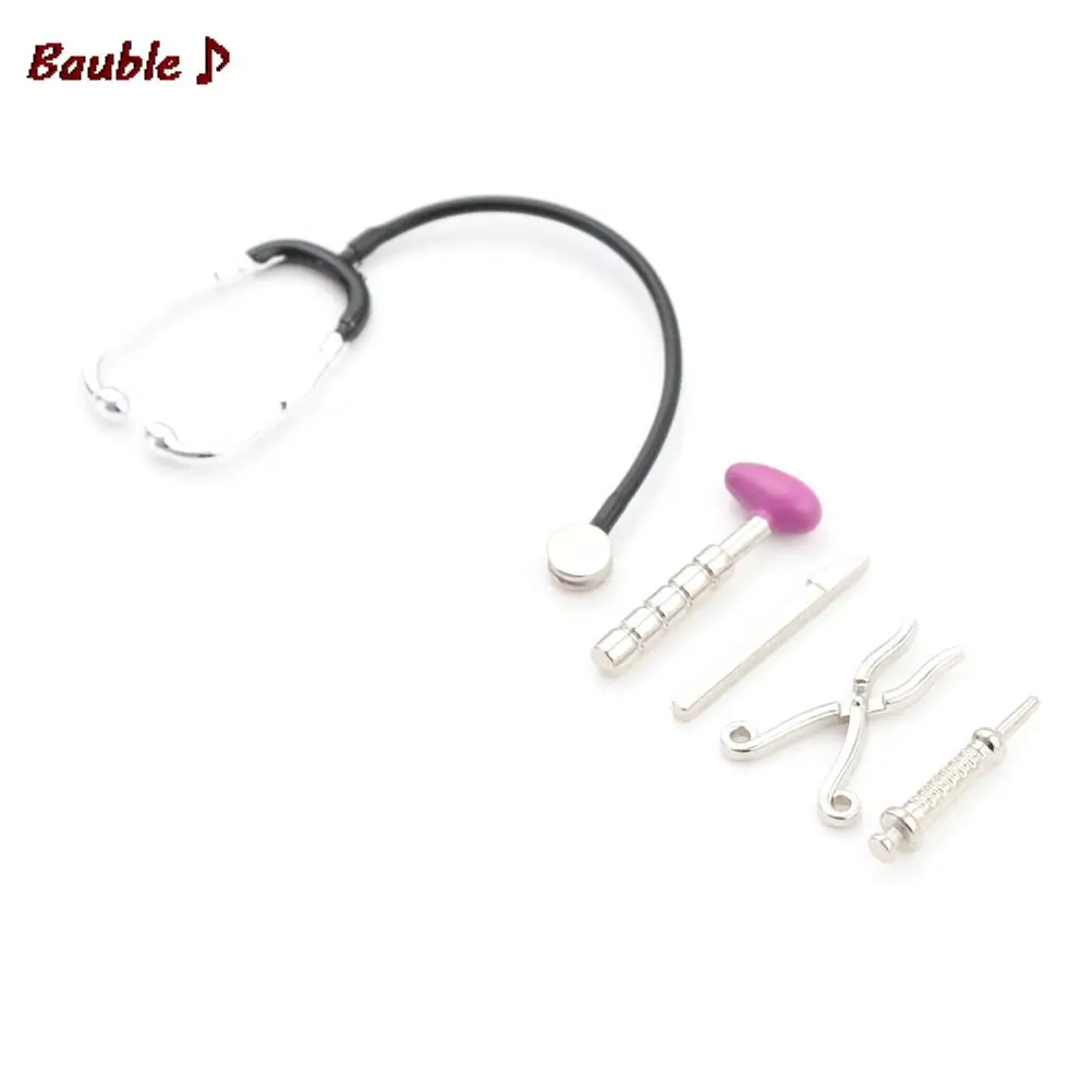 Doctor Play Set Doctor Nurse Toys Doctor Toys Kit 1 Set Dollhouse Miniature Simulation Mini Plastic Doctor Nurse Medical Set Pretend Play House Toys For Kids Children