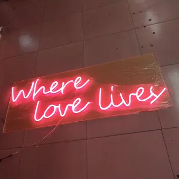 

Dropshipping light neon decoration sign custom tacos 8mm silicon material flexible neon board
