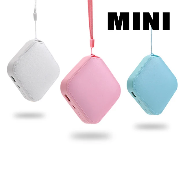 Модный портативный внешний аккумулятор 10000 мАч для всех смарт батарей мини