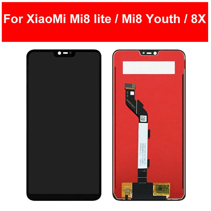 

6.21'' for Xiaomi Mi 8 Mi8 LCD Screen for Xiaomi Mi 8 Touch Screen Digitizer LCD Assembly 6.21'' TFT Screen Tested AAA Work