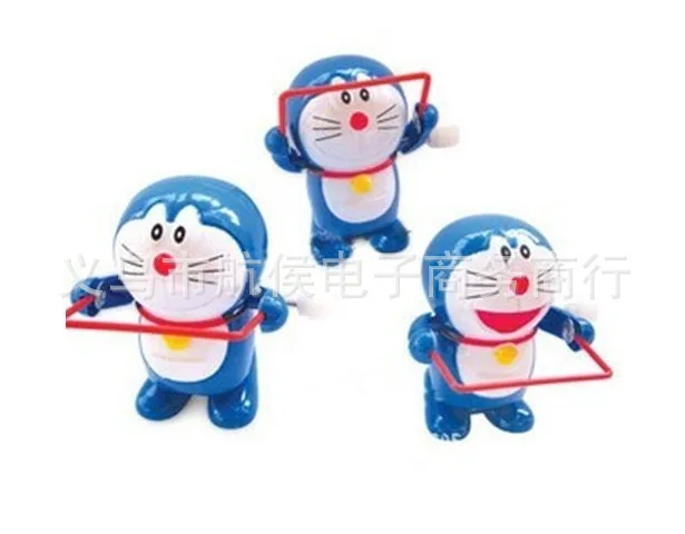 Winding Jump Rope Jingle Cats Spring Doraemon Will Walk Doraemon Children Stall Toy Hot Selling