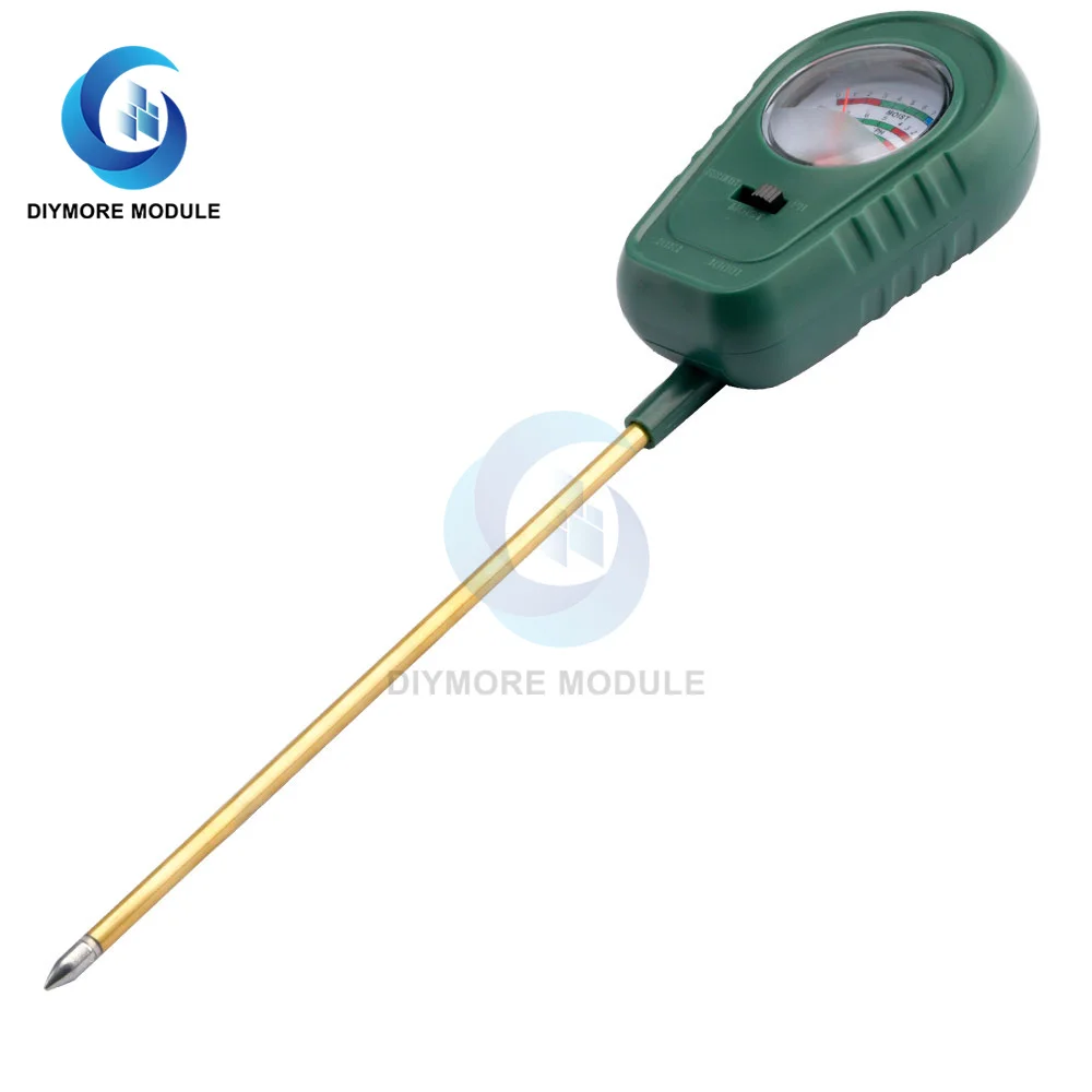 3 in 1 Soil PH Meter Sunlight Tester Garden Flowers Moisture Sensor Plants Acidity Humidity Monitor Detector | Электронные
