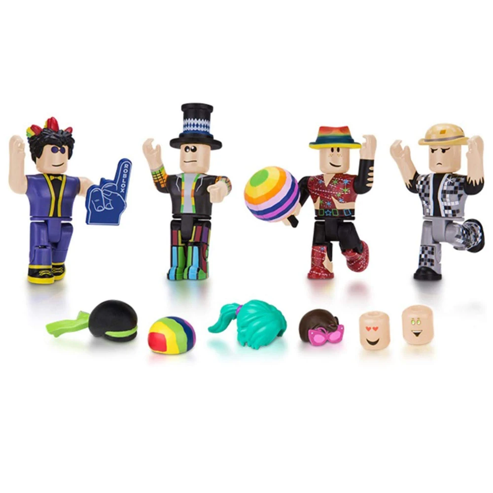 ROBLOX фигурки с коробкой, 7 см ПВХ люкс куклы игрушки аниме модель фигурки для украшения коллекции рождественские подарки для детей
